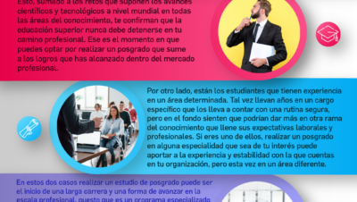 como manejar exigencias de experiencia en maestrias