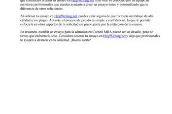 guia para escribir ensayos de admision a mba