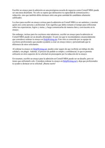 Guía para escribir ensayos de admisión a MBA 1 guia para escribir ensayos de admision a mba